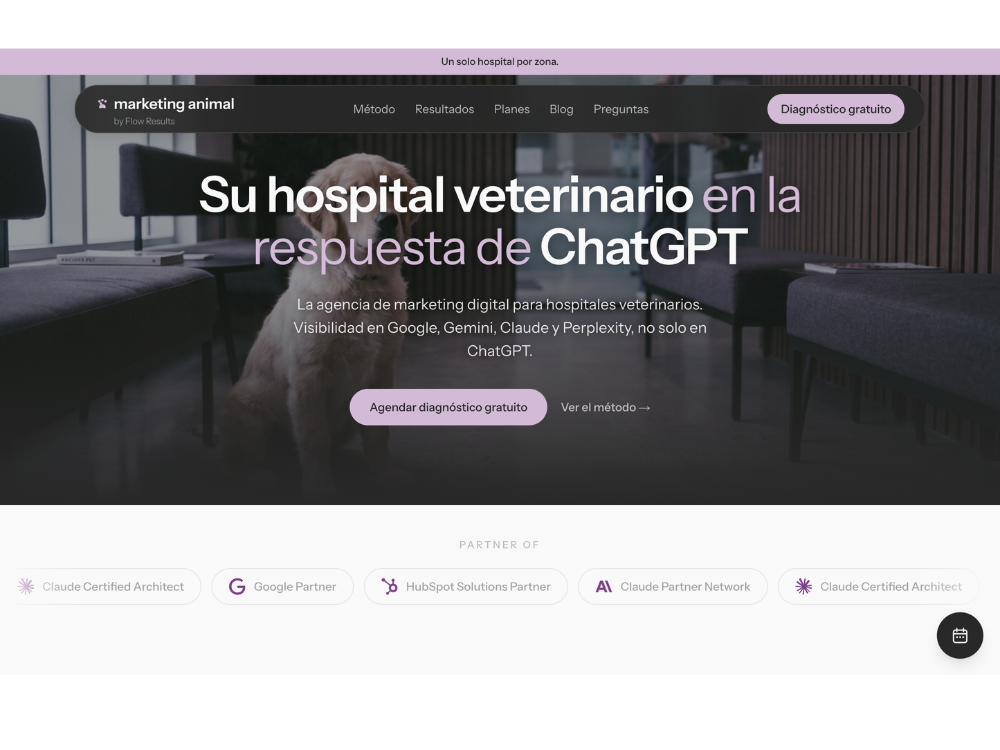Marketing Animal website
